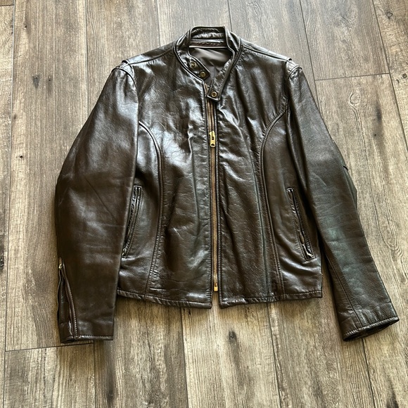 Other - Vintage leather coat
